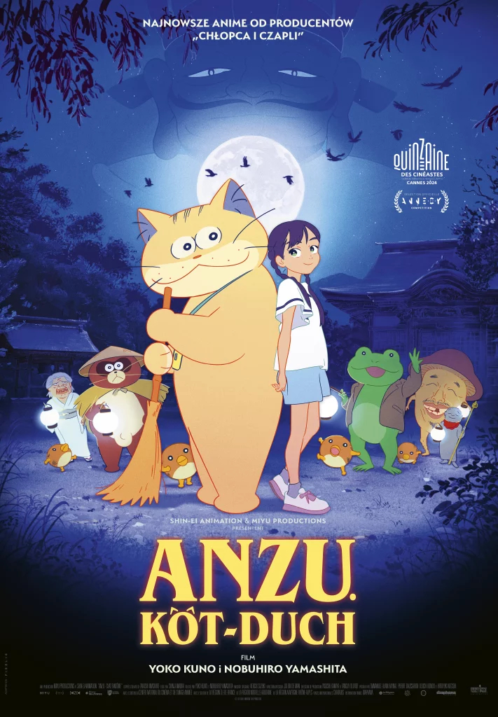 Plakat filmu Anzu. Kot-duch